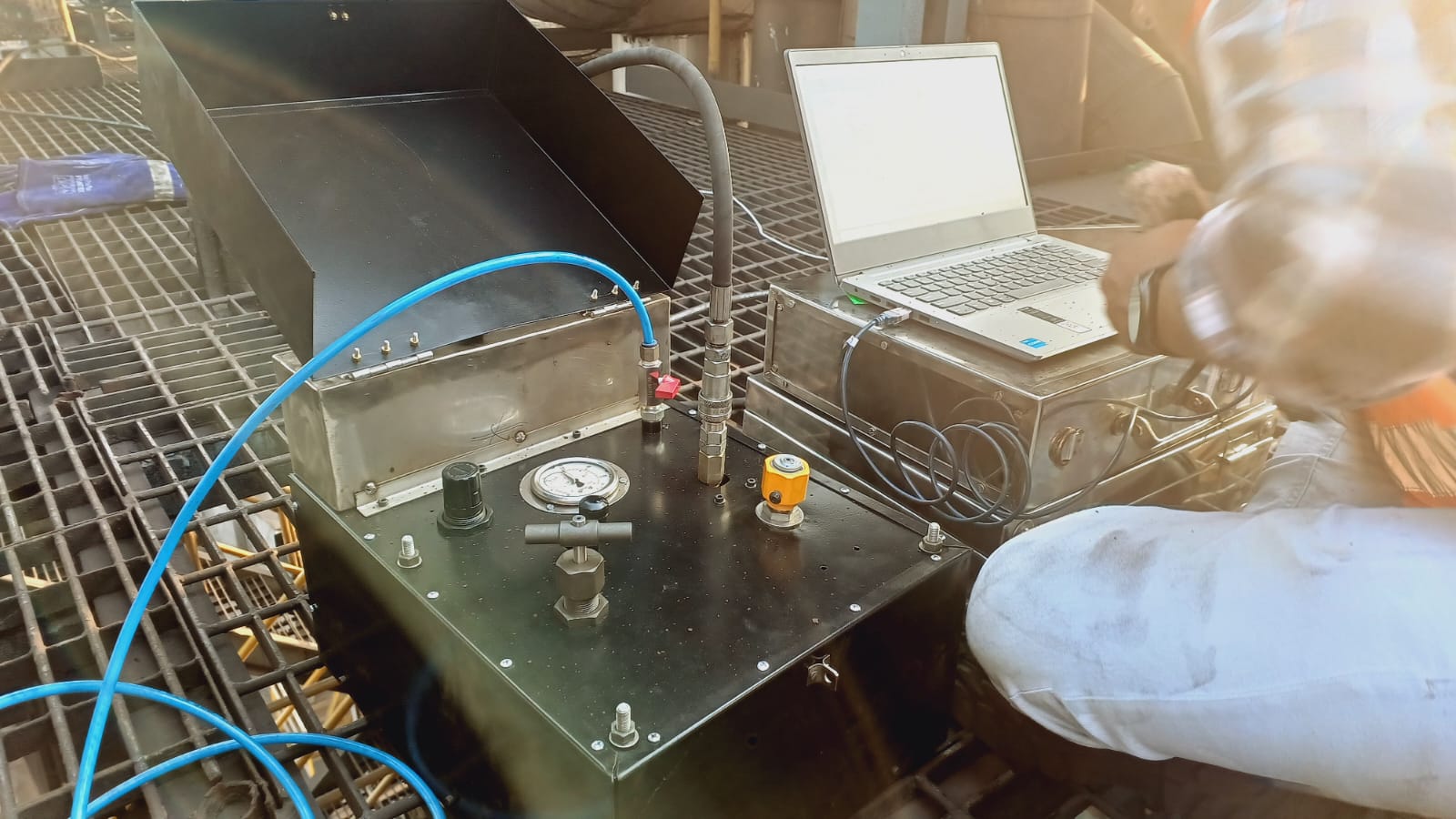 Testing Equipment Setup